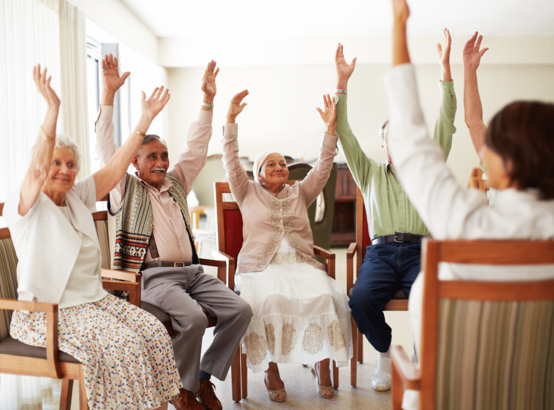 group elderly activities